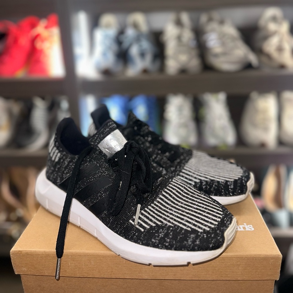 Black and White Athletic Sneakers